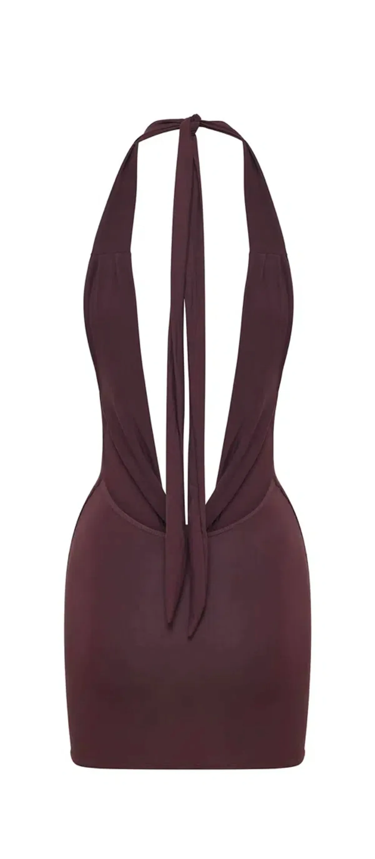 Saboa Bembe Mini Dress Espresso Size AU 8 - Image 2