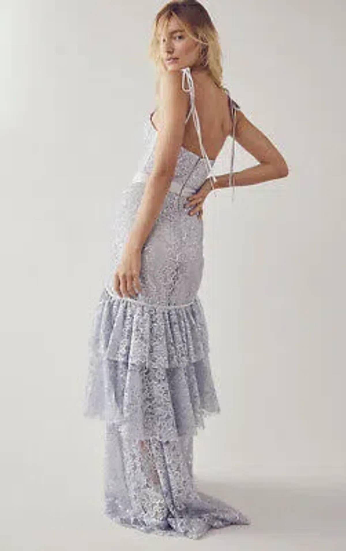 Alice McCall Sandstorm Gown Blue Size 10 - Image 4