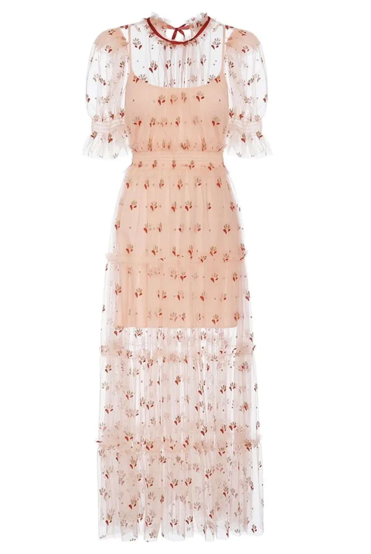 Alice McCall Cowboy Tears Midi Dress Pink Size AU 8  - Image 4