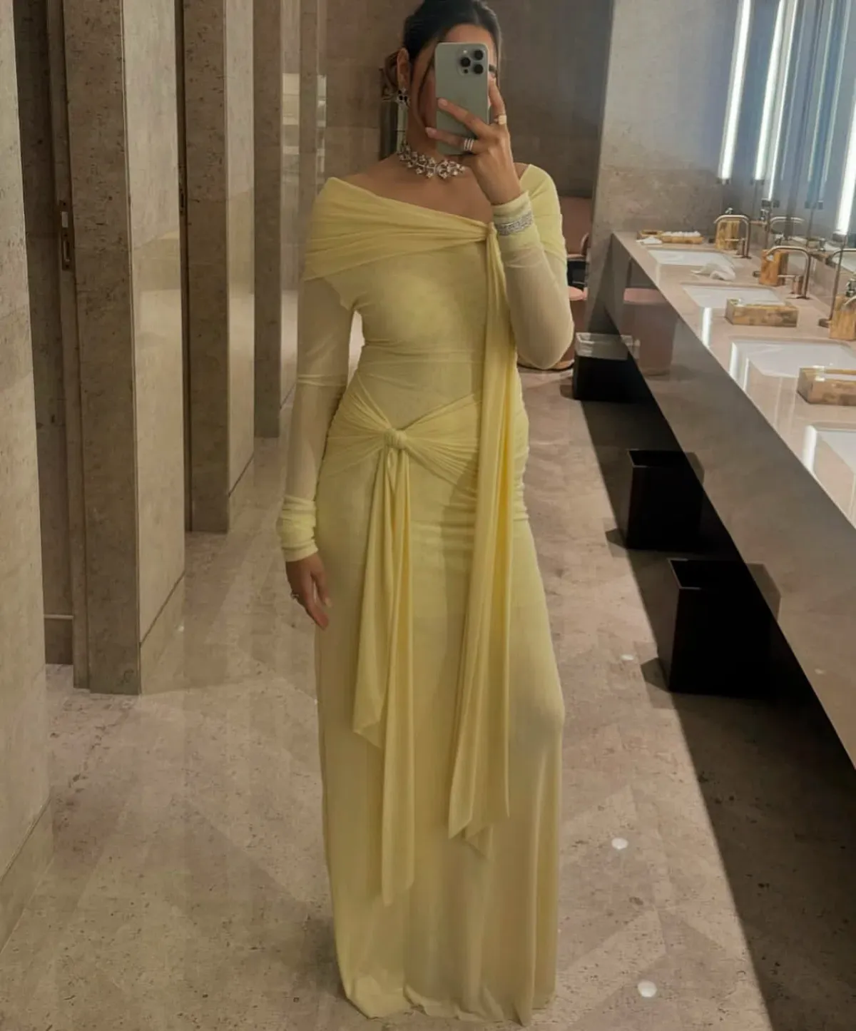 Deme by Gabriella Heloise Gown in Yellow Size S / AU 8 - Image 3