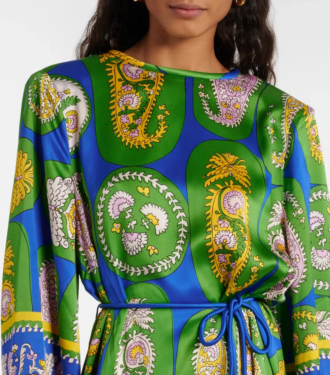 Alemais Printed Maxi Dress My Theresa Exclusive Multi Print Size 10 for rent on The Volte - main image