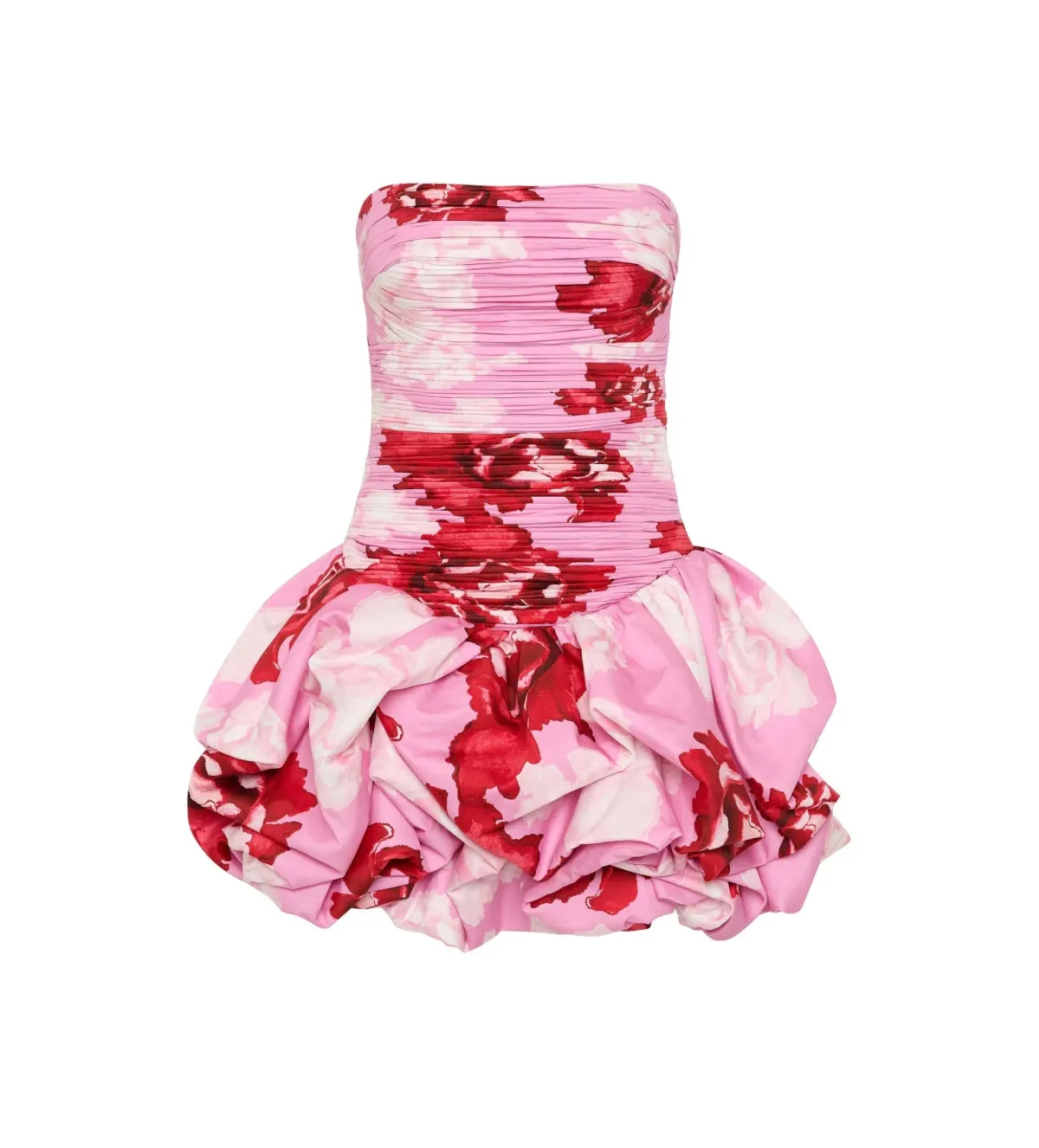 Aje Violette Bubble Hem Mini Dress in Pink Boldy Blooming Size S / AU 8 - Image 5