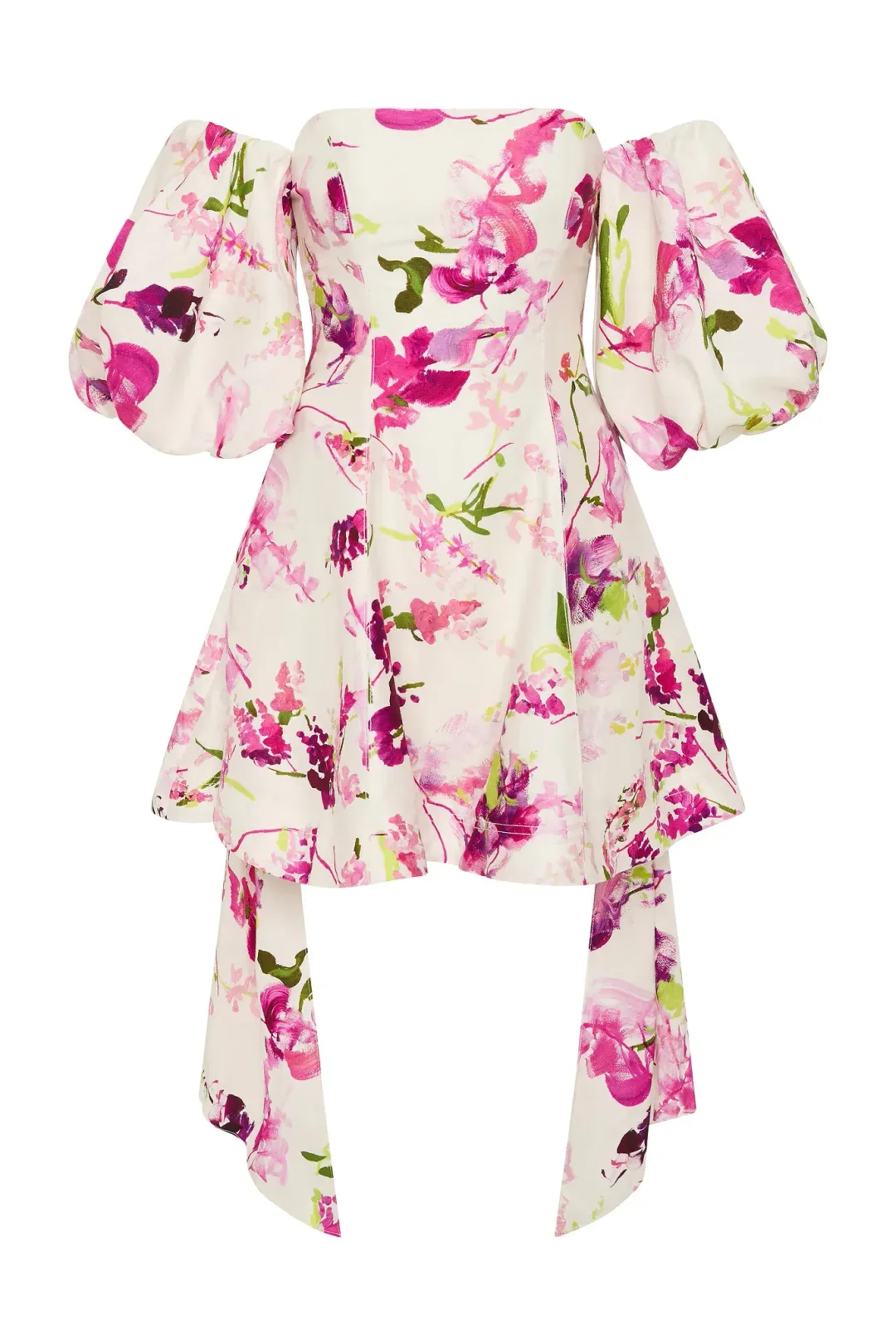 Aje Incarnation Mini Dress Fresh Flora Size 14 for rent on The Volte - main image