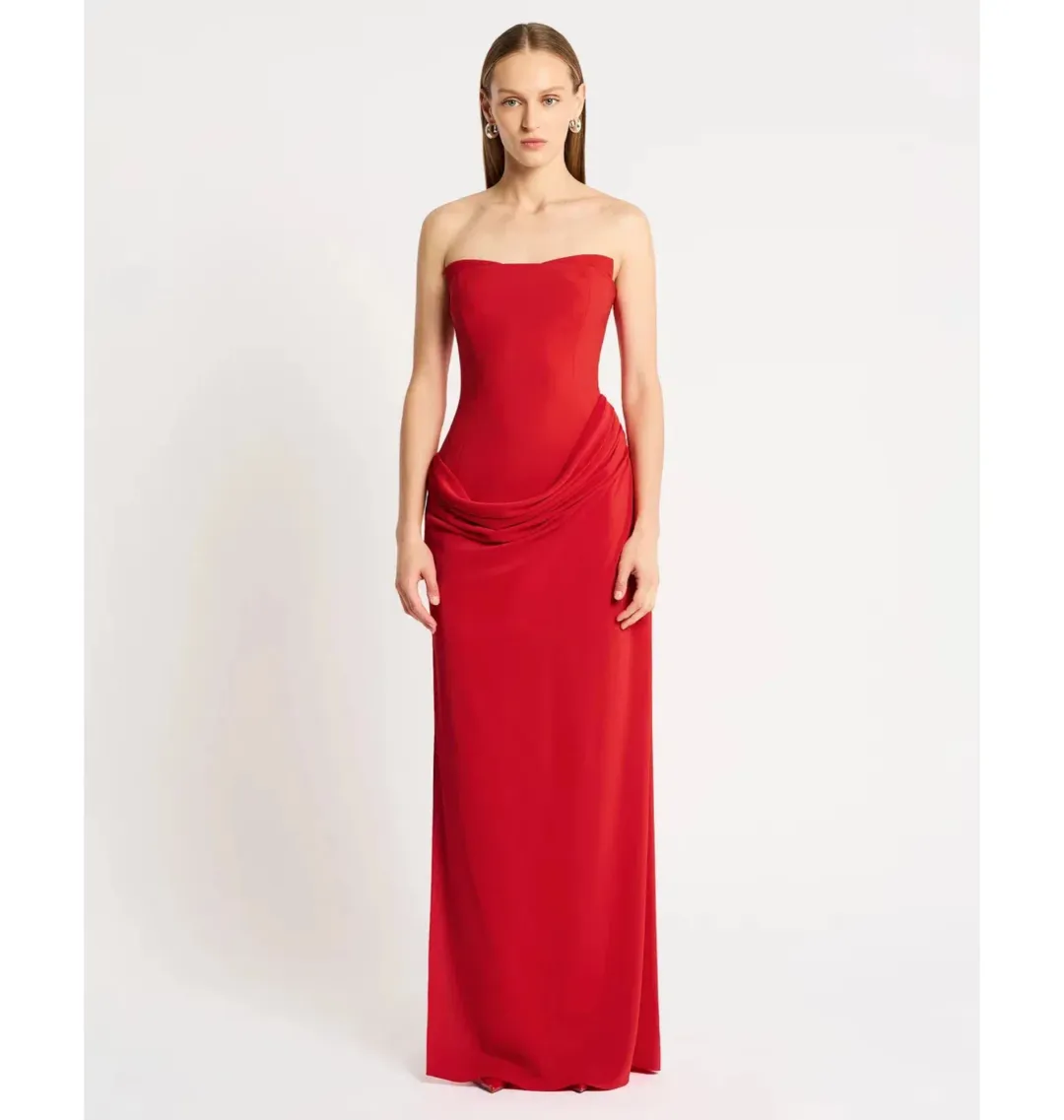 Sass & Bide Kahlo Dress Scarlet Size AU 8 for rent on The Volte - main image