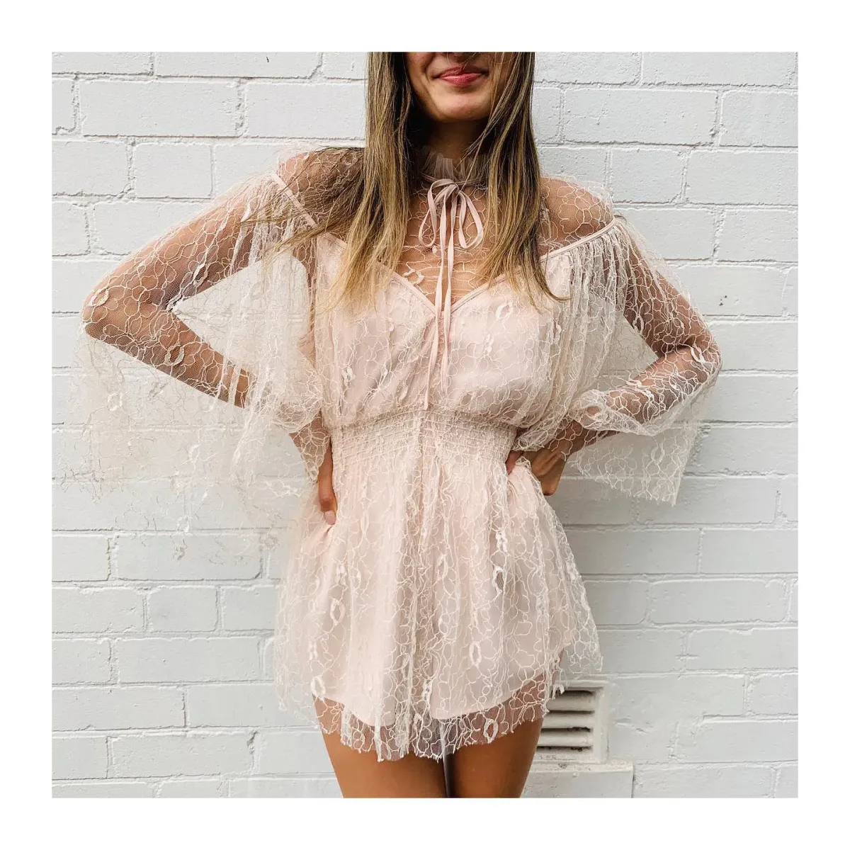 Alice McCall Magician Playsuit Blush Size AU 8 - Image 2