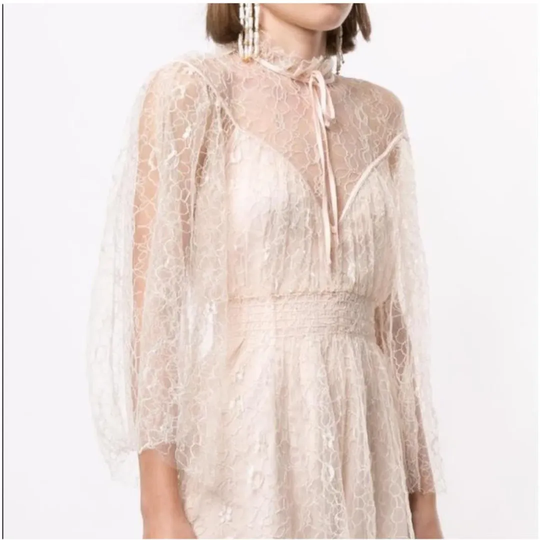 Alice McCall Magician Playsuit Blush Size AU 8 for rent on The Volte - main image