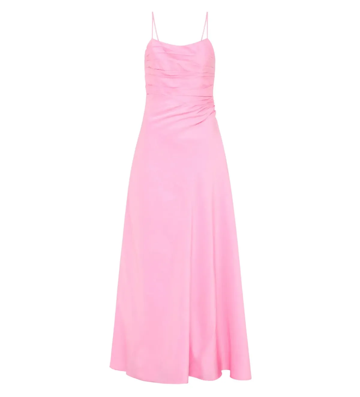 Aje Clarice Draped Maxi Dress in Bon Bon Pink Size 8 - Image 4