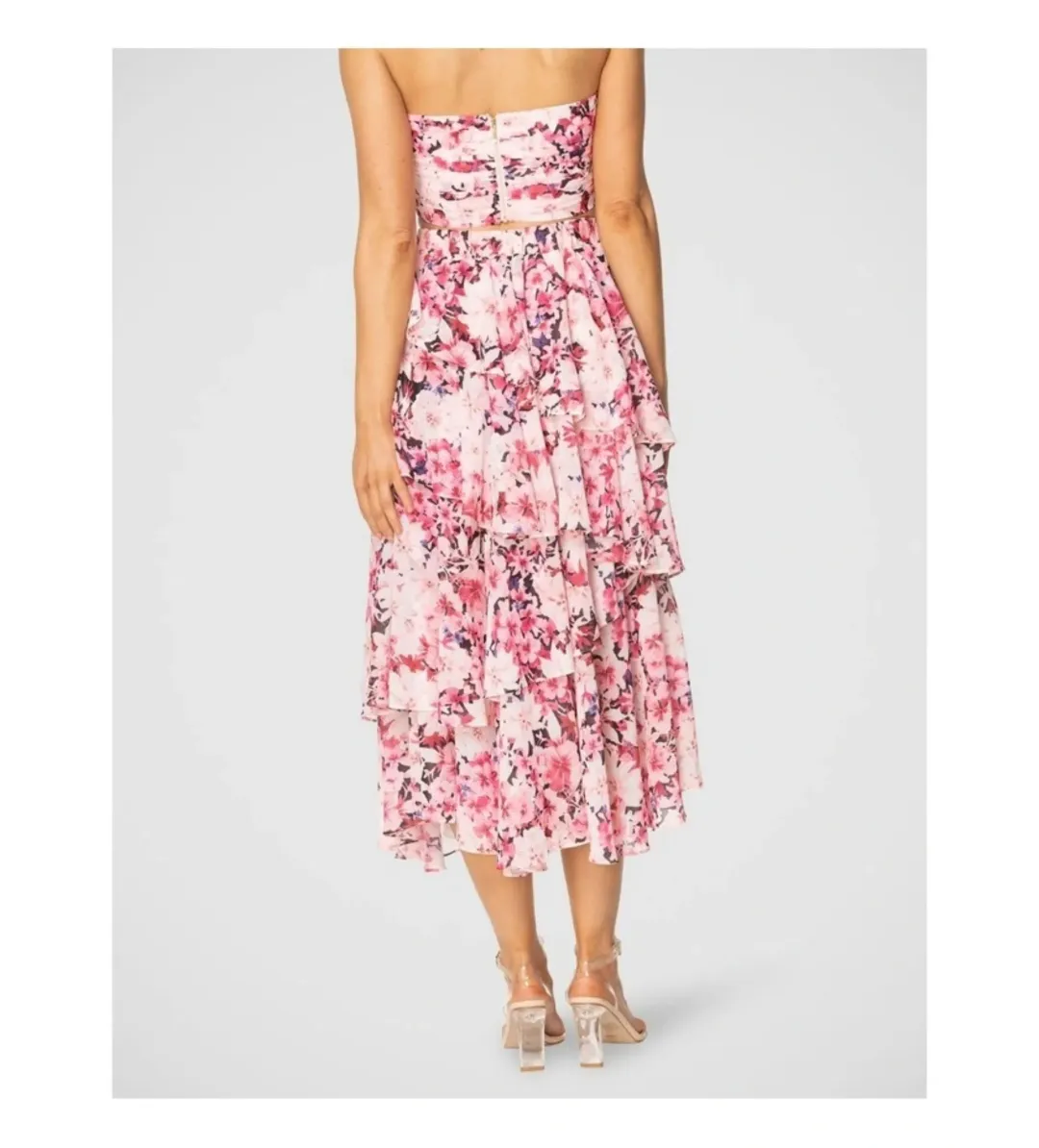 Pilgram Prima Rosa Set in Pink Size 12 for rent on The Volte - main image