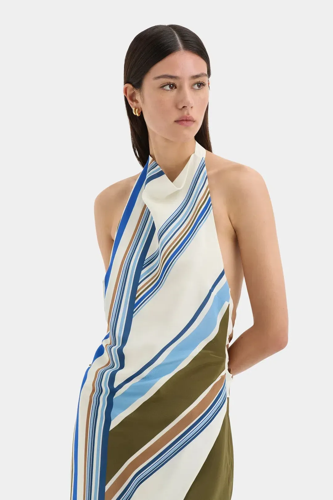 Sir the Label Thistle Halter Mini Multi Size 2 / Size AU 10 for rent on The Volte - main image