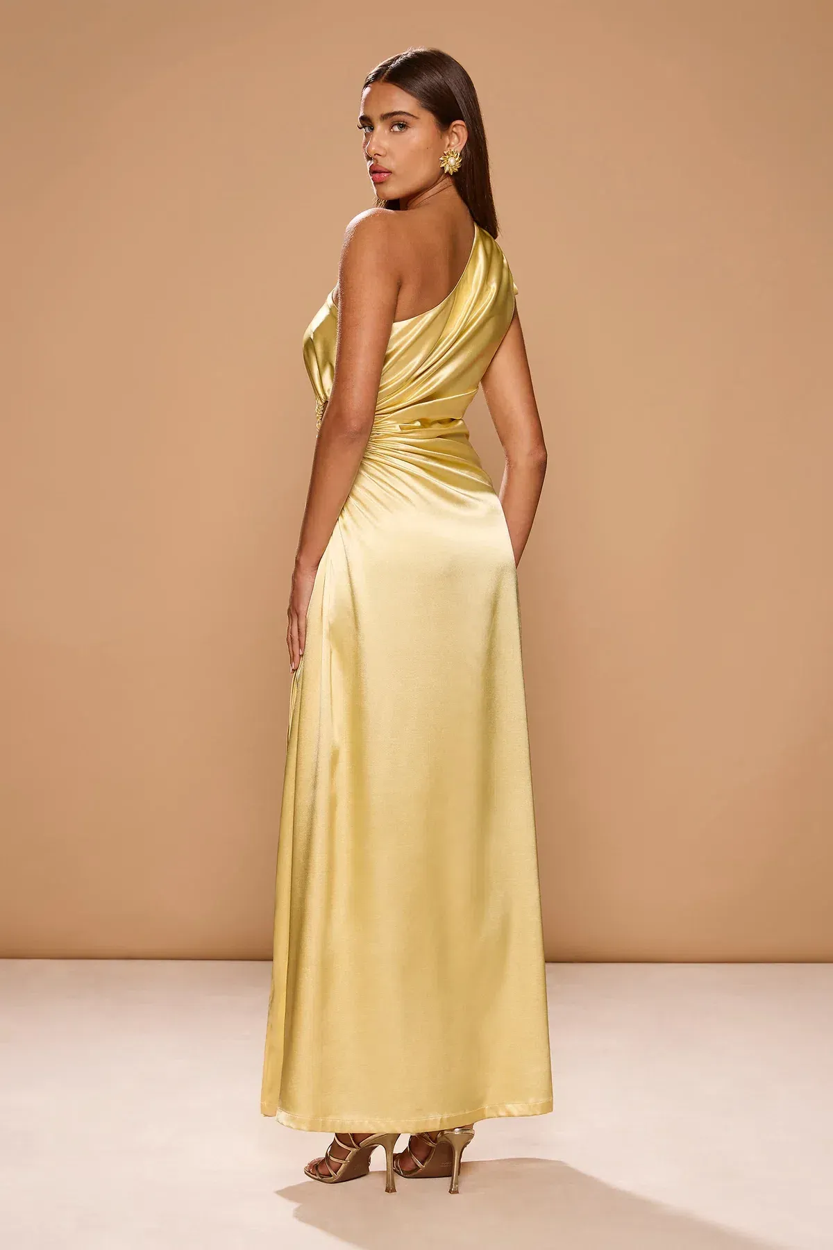 Sonya Moda Yellow Nour Dress Maxi Size 8 - Image 2
