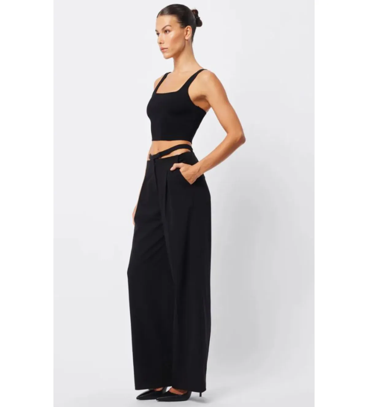 Mossman In Formation Pant Black Size AU 8 - Image 3