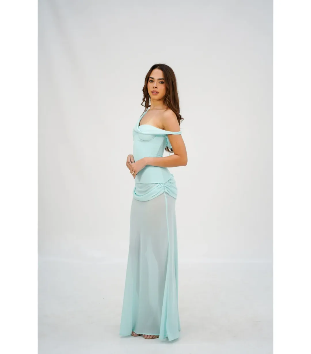 Natalie Rolt Cadence Gown Blue Size 1 / AU 6-8 for rent on The Volte - main image