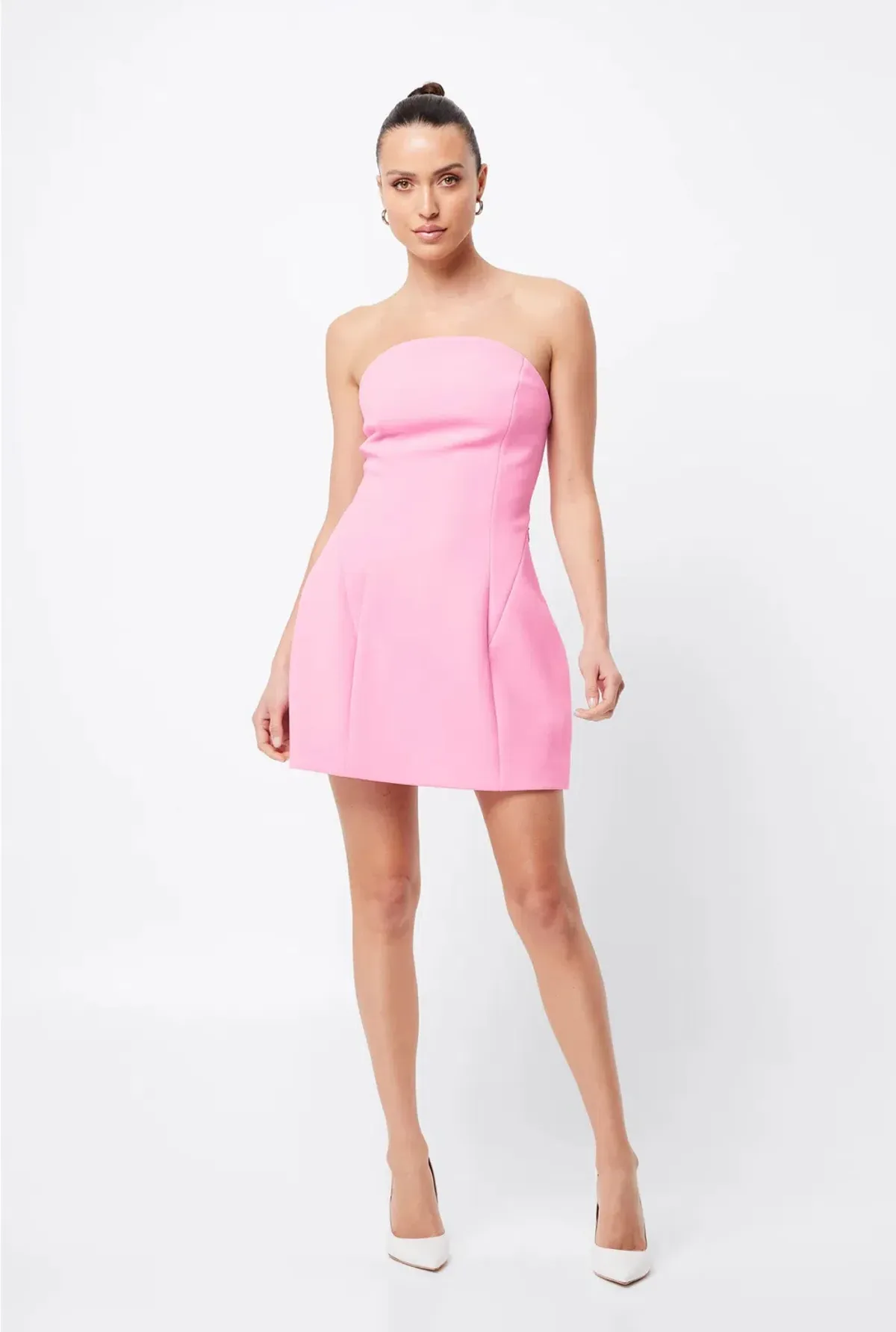 Mossman Tantalise Mini Dress Pink Size 6 - Image 3