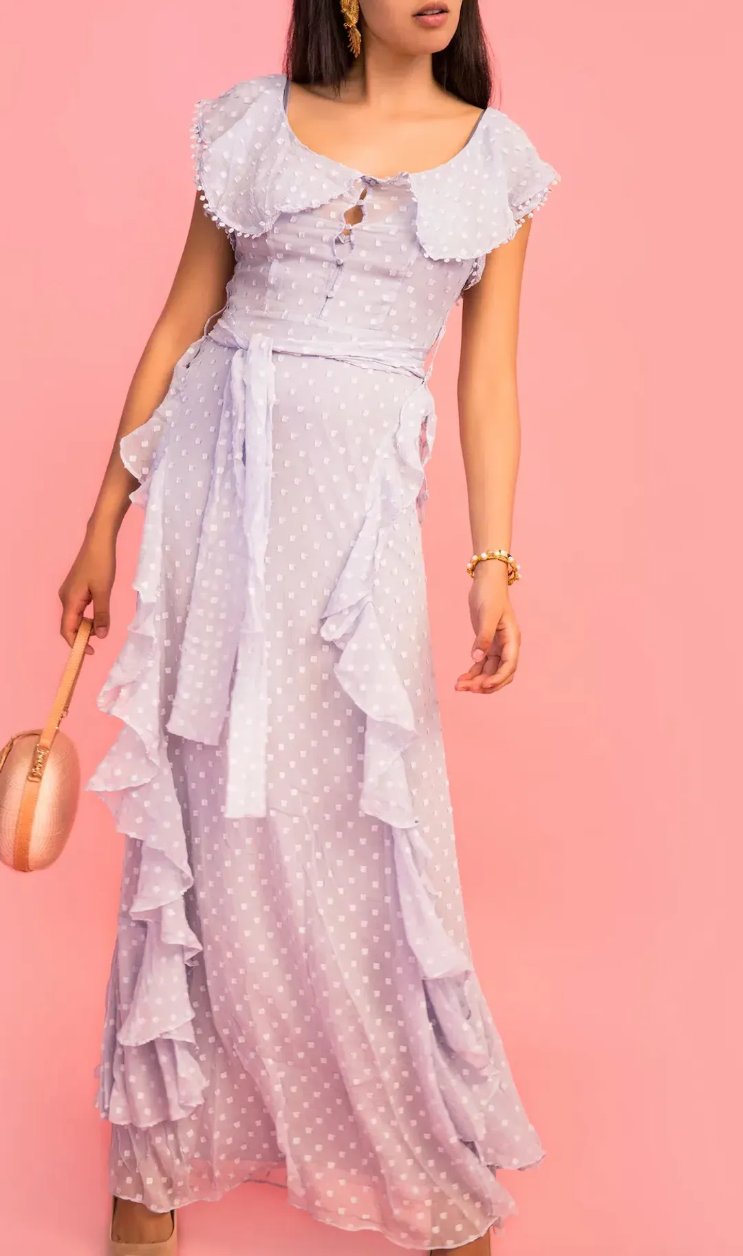 Alice McCall Moon Talking Gown Blue Size AU 8  for rent on The Volte - main image