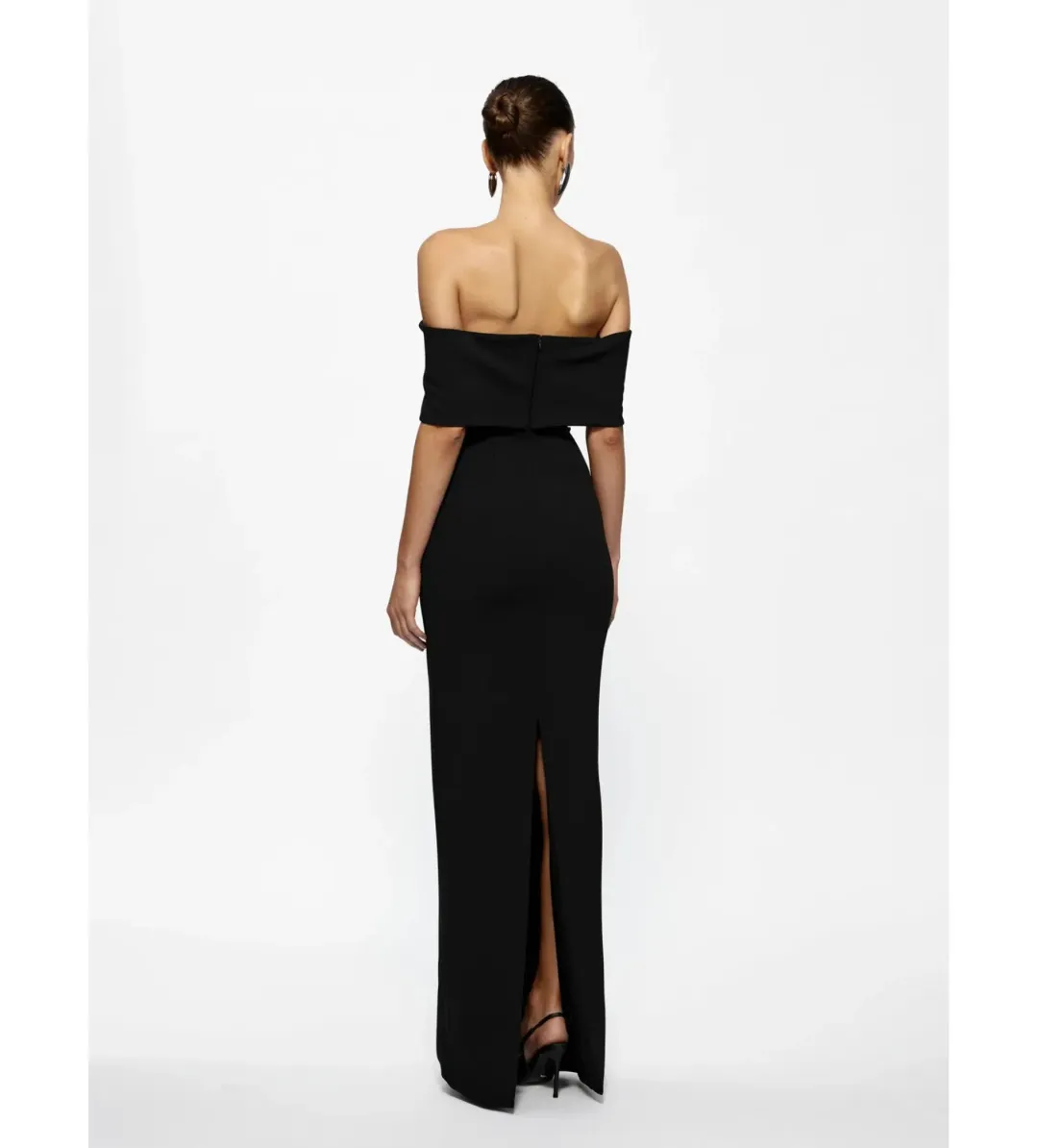 Effie Kats Rosalind Gown Black Size M/AU 10 for rent on The Volte - main image