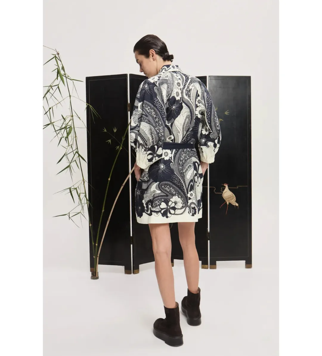 Alemais Mickey Mini Dress Multi Floral Size AU 16 for rent on The Volte - main image