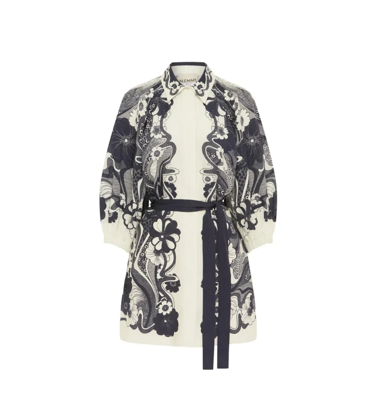 Alemais Mickey Mini Dress Multi Floral Size AU 16  - Image 6