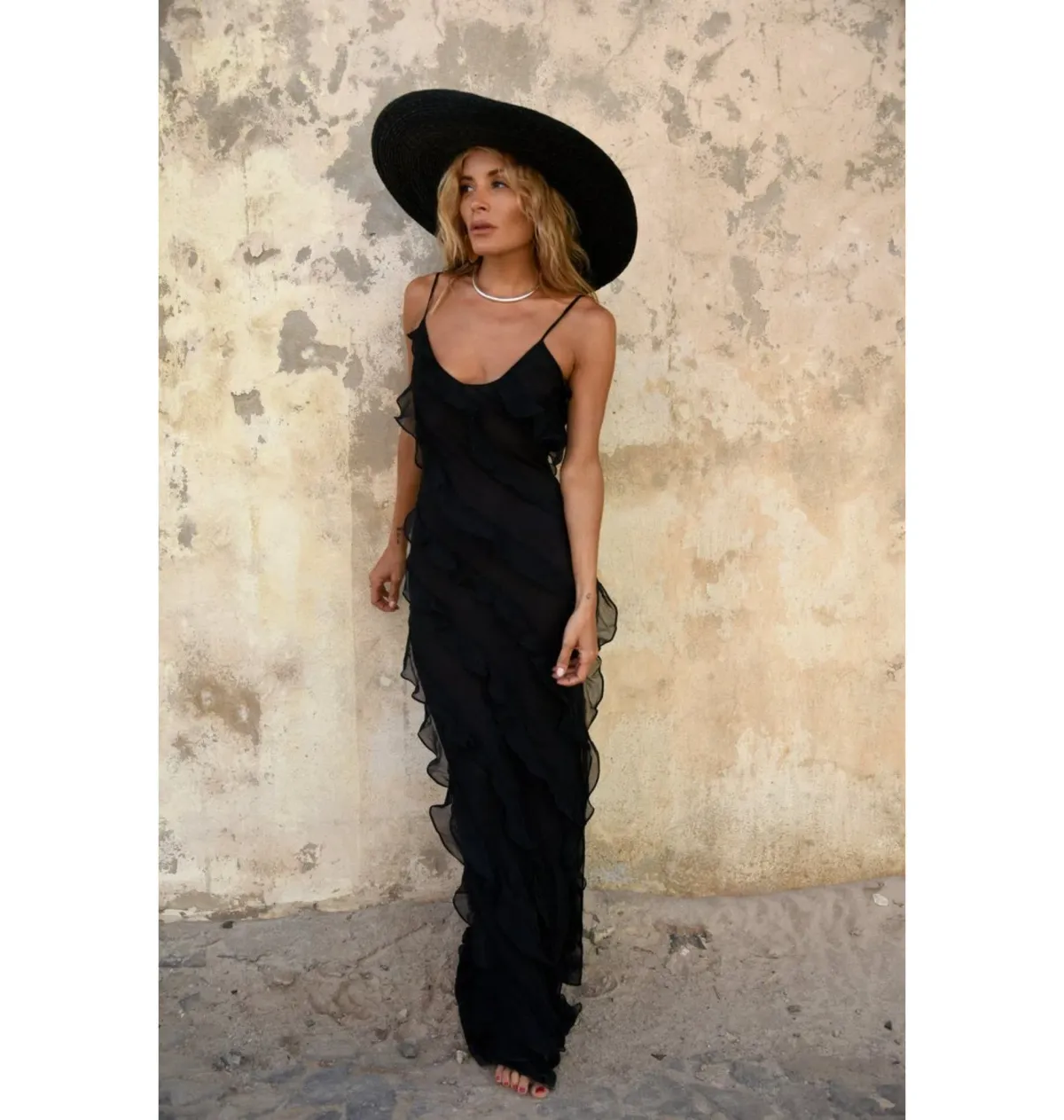 Rat & Boa Selena Dress Black Size Medium / AU 10 - Image 3