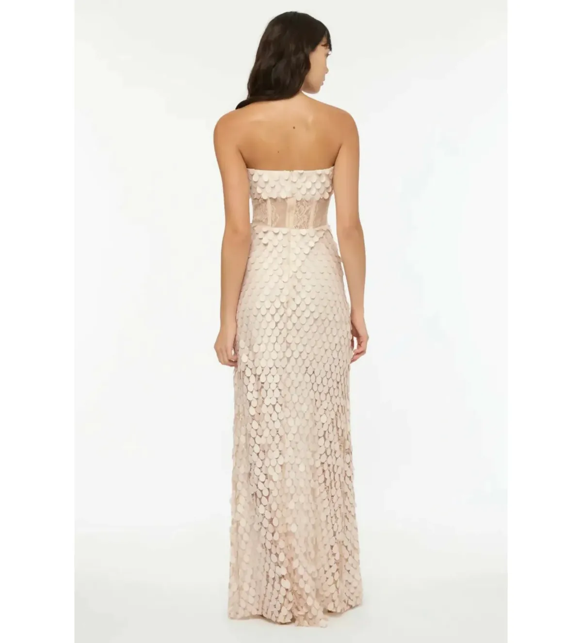 Manning Cartell Supreme Extreme Strapless Gown in Chalk Size S / AU 8 - Image 2