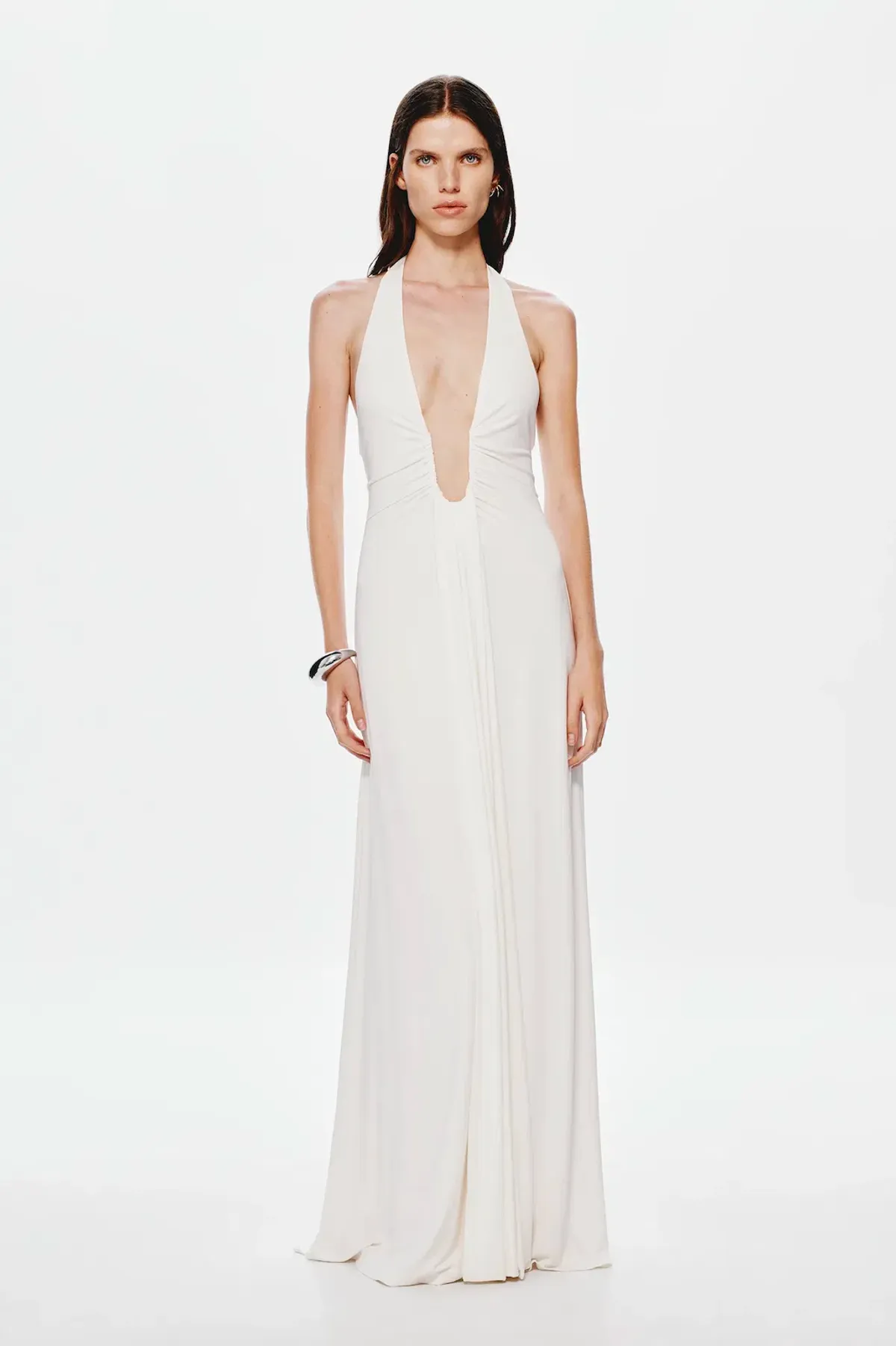 Misha Jennifer Cupro Maxi in White Size 8 - Image 1