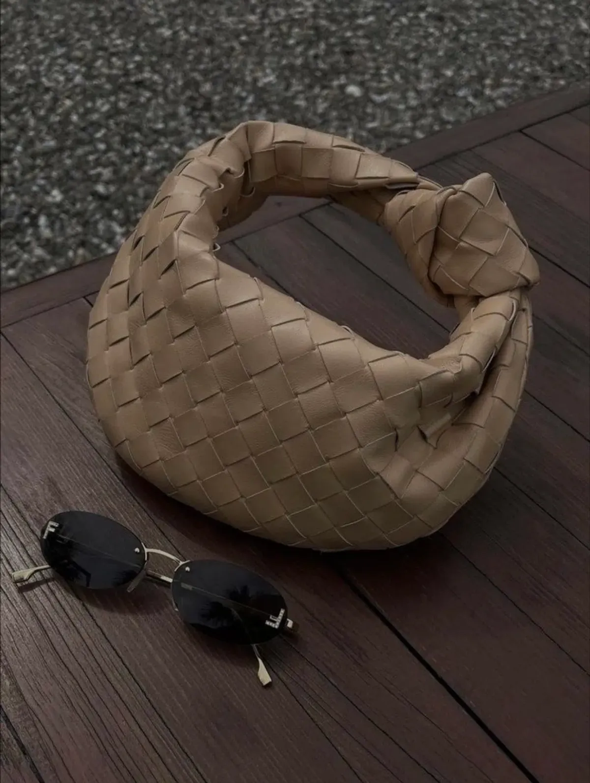 Bottega Veneta Mini Jodie Bag Brown - Image 4