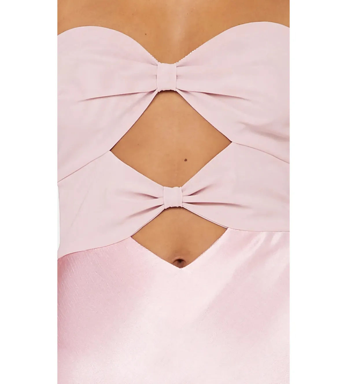 Bec & Bridge Halle Strapless Gown in Dusty Pink Size 10 - Image 5