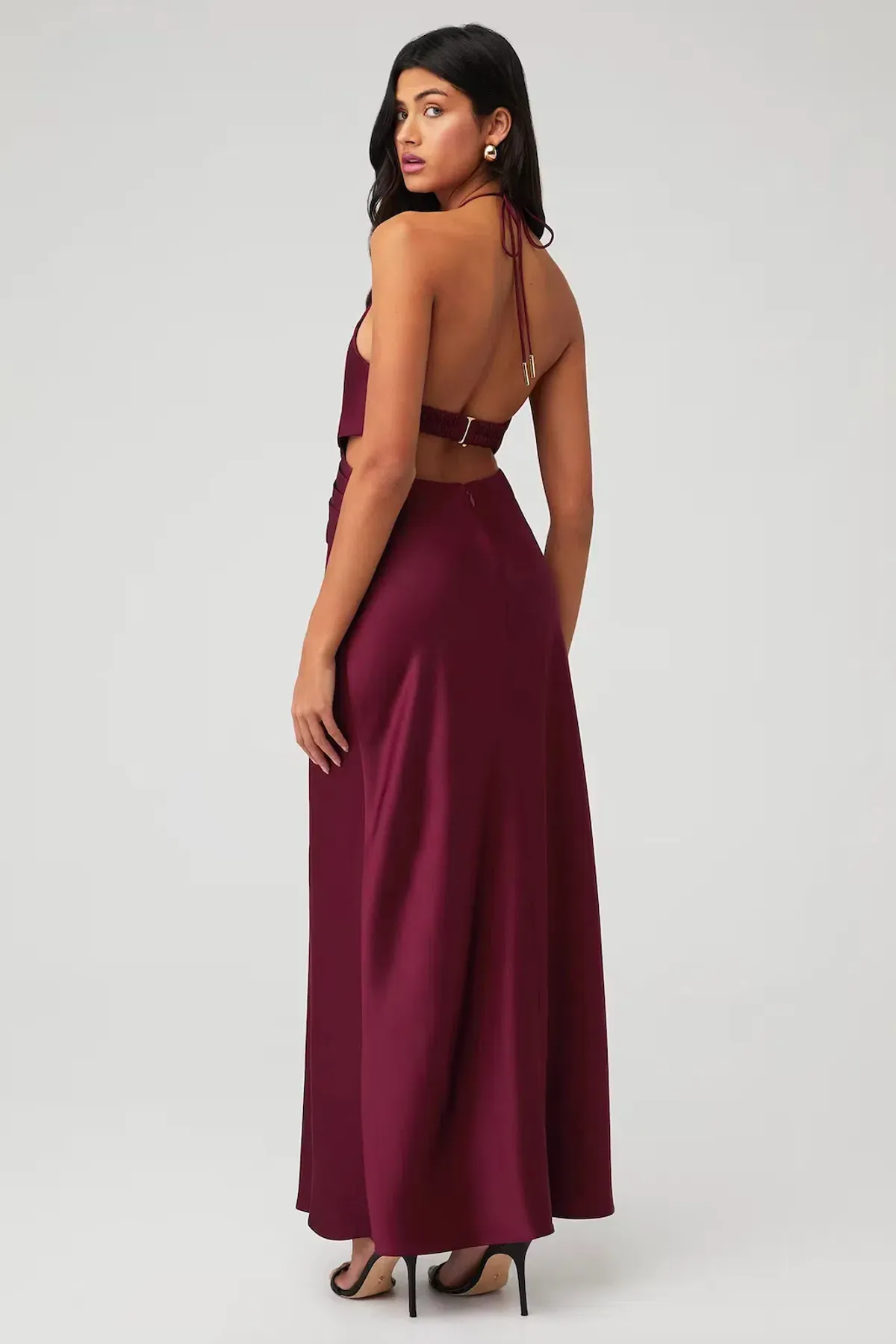 Significant Other Alix in Sangria Maxi Dress Size 10 - Image 3