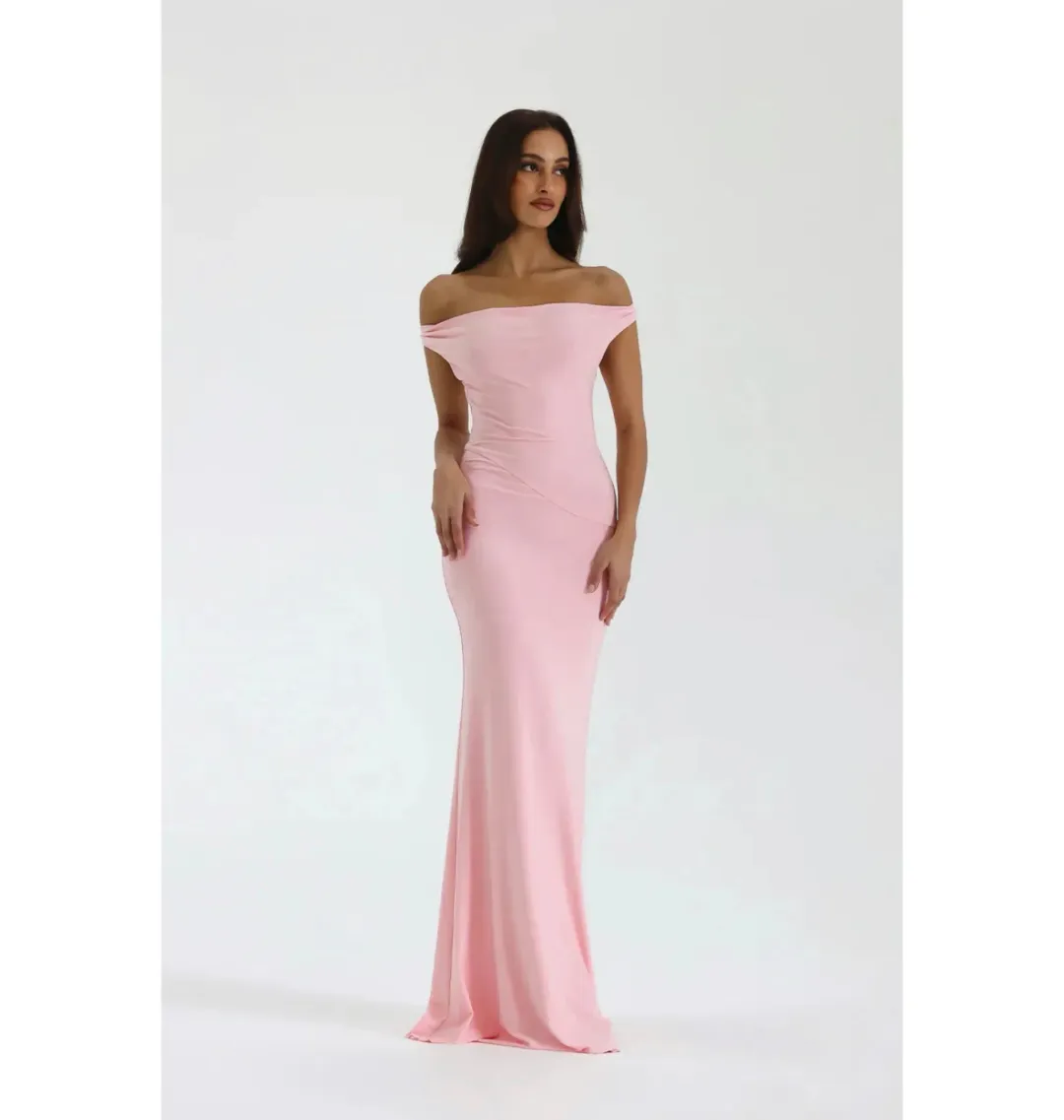 Natalie Rolt Bettina Gown Blossom Pink Size 0 / AU 6 for rent on The Volte - main image