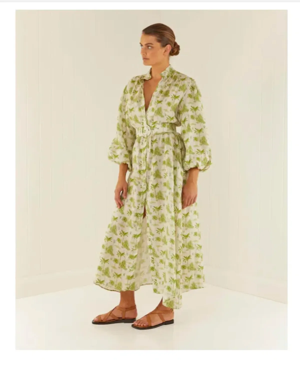 Palm Noosa Noddy Dress in Palm Print Size 10 - Image 1