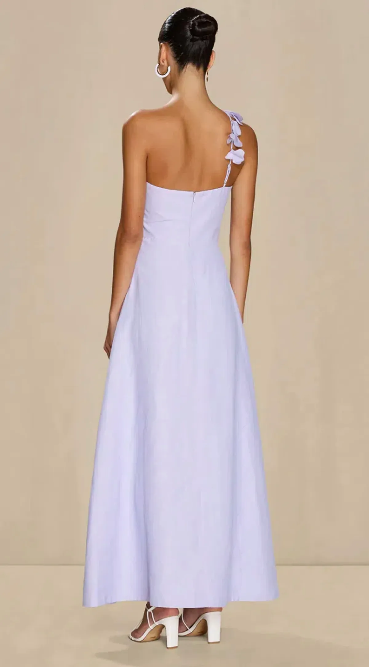 Sonya Moda Amal Dress Maxi Lilac Size 14 - Image 2
