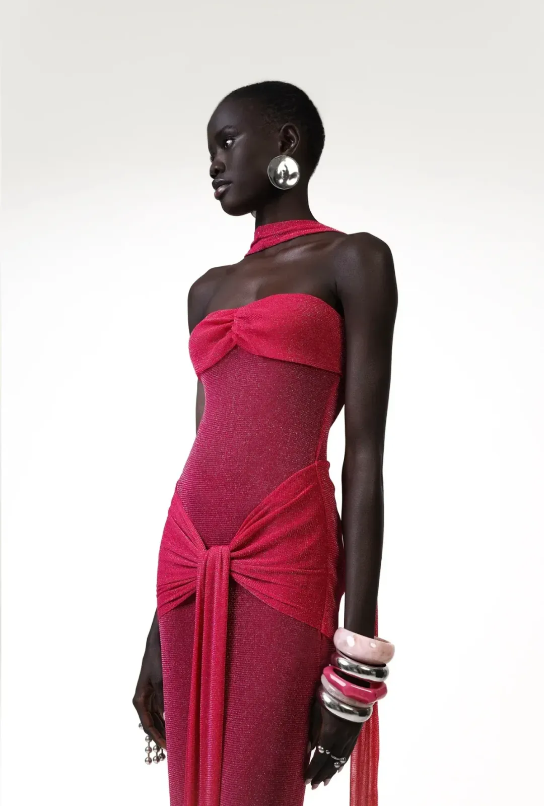 Khanums Kesca Dress in Pink Size S / AU 8 for rent on The Volte - main image