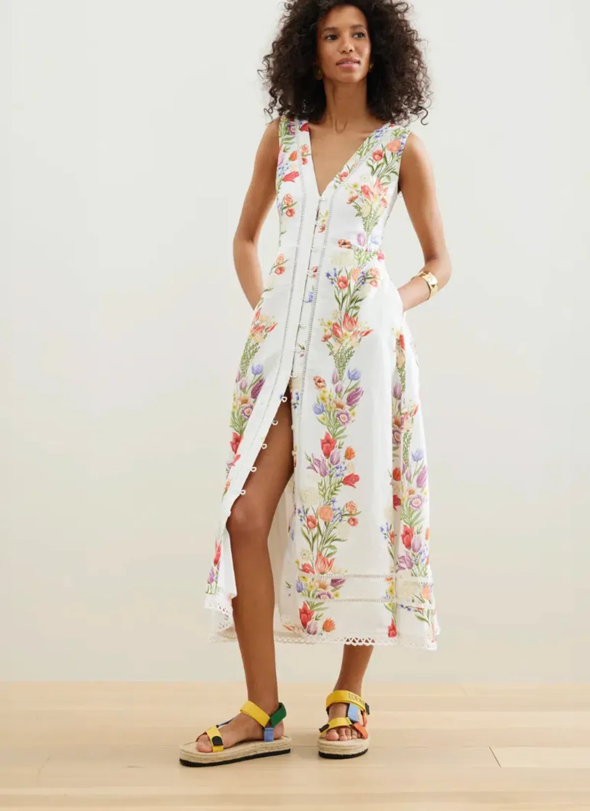 Binny Gooseberry Hill Midi Sundress Size AU 14 - Image 1