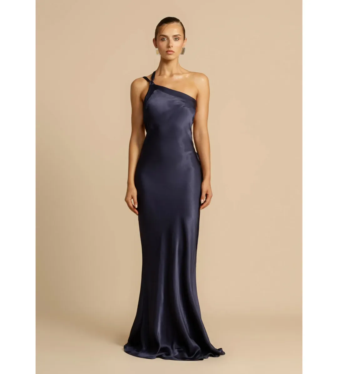 Arcina Ori Monique Maxi Dress Navy Size XS/ Size AU 6 for rent on The Volte - main image