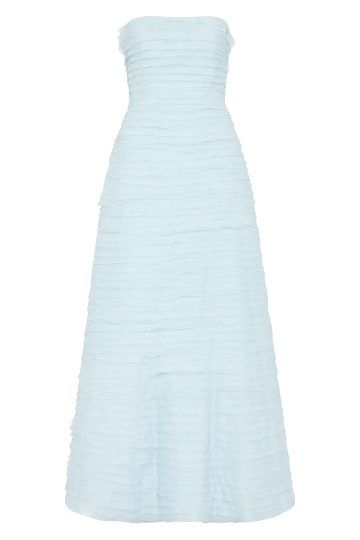 Aje Blue Soundscape Maxi Dress Blue Size 10 - Image 3