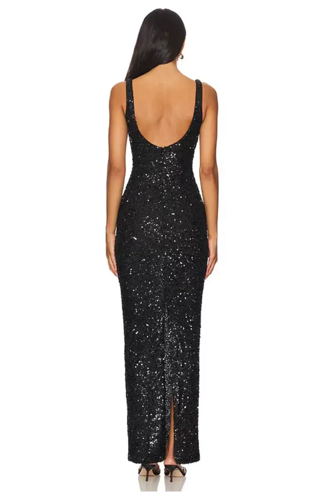 NBD Janhvi Maxi Dress Black Size S/AU 8 for rent on The Volte - main image