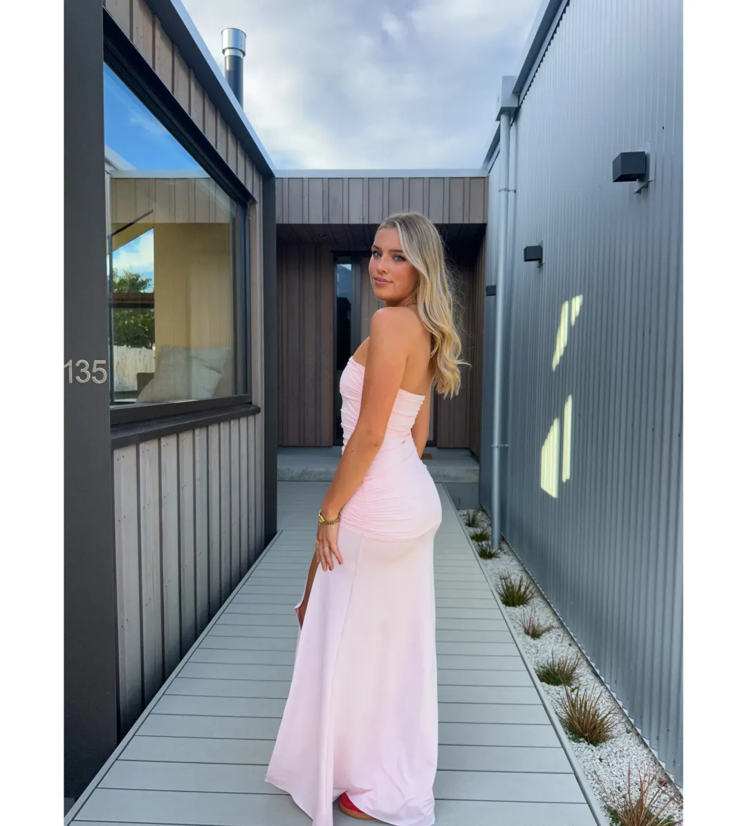 Mode Mila Remi Dress in Ribbon Pink Size XS / AU 6 for rent on The Volte - main image