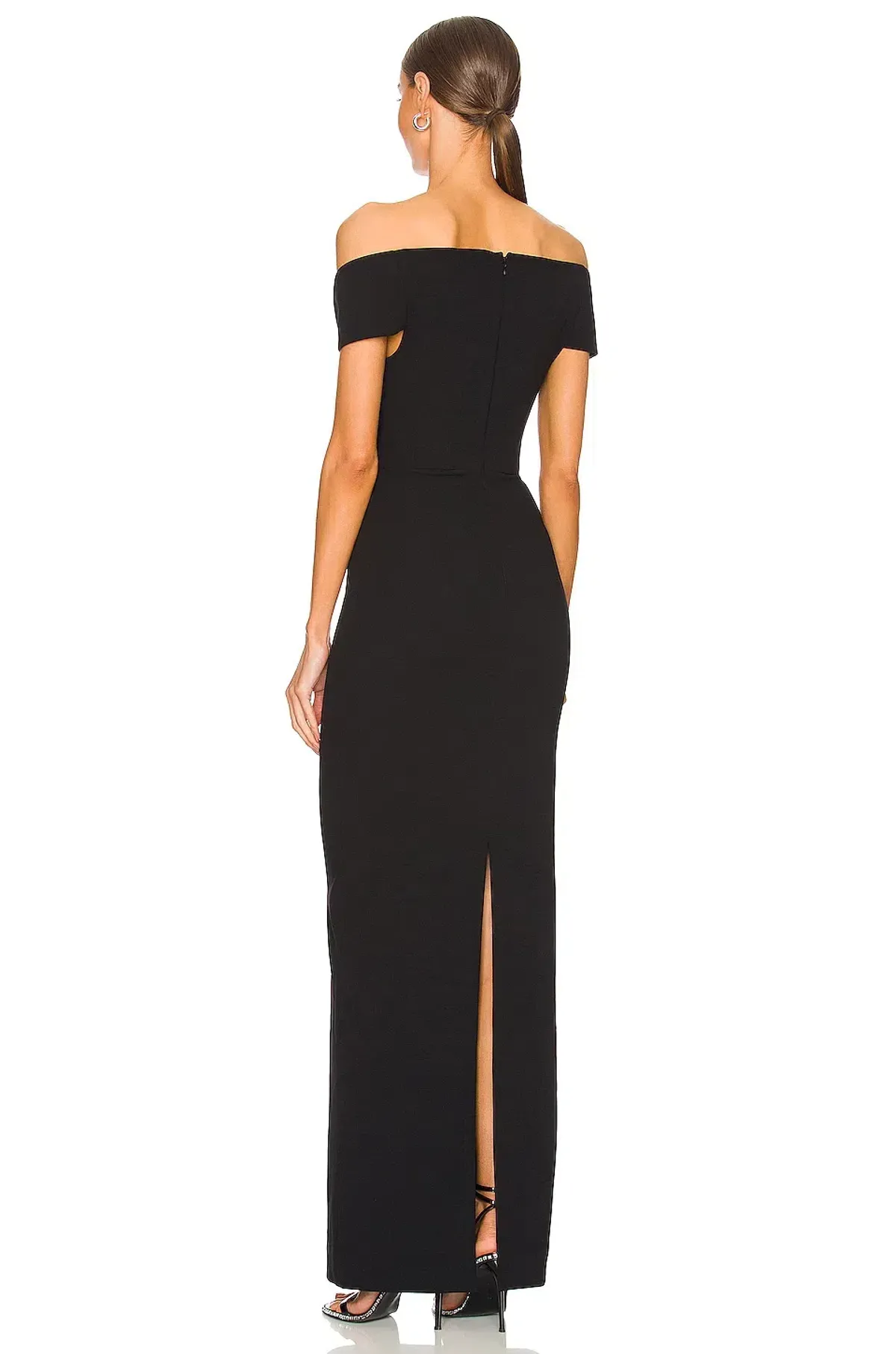 Solace London Marlowe Maxi Black Size AU 4 - Image 3