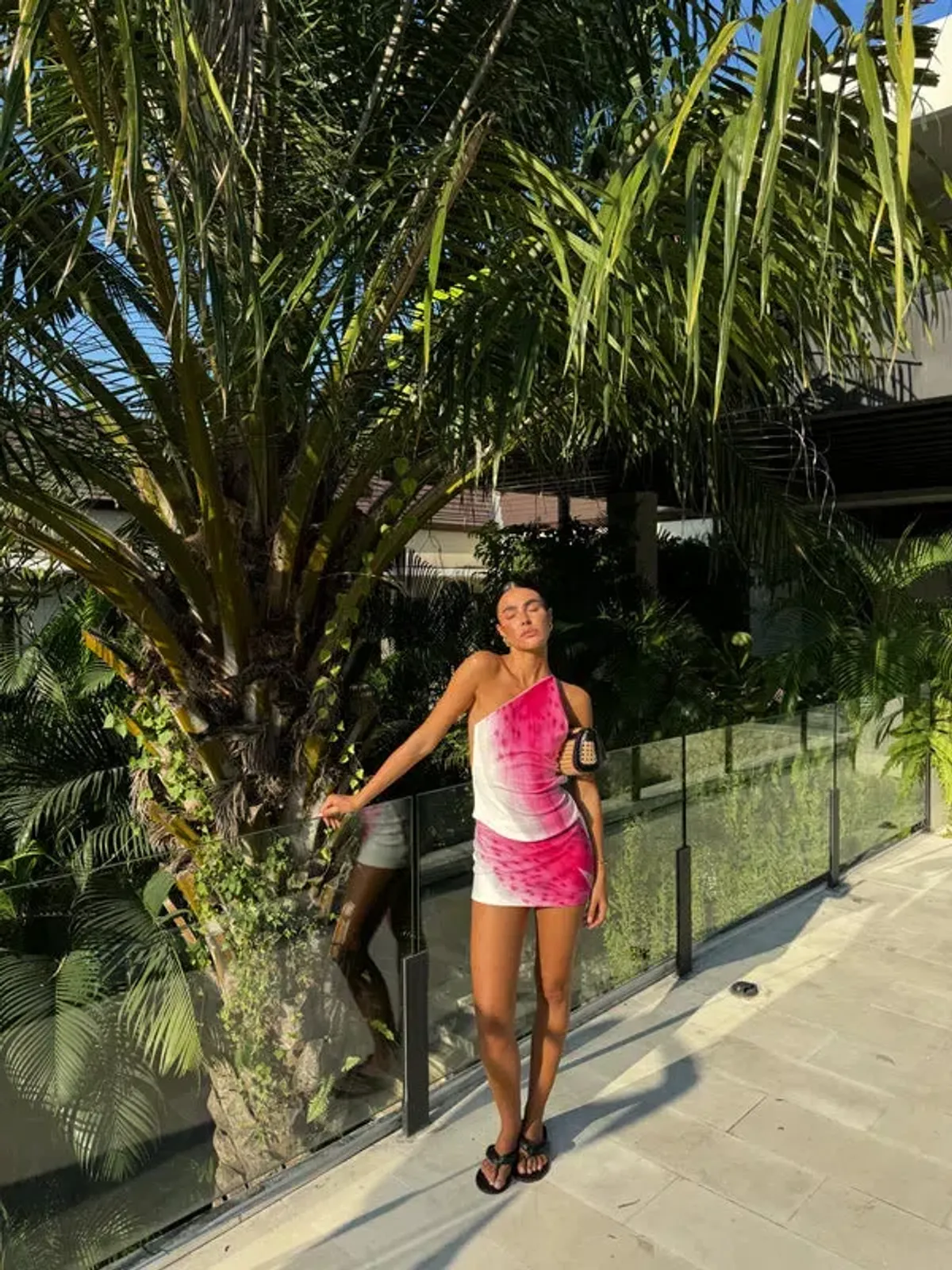 HNTR The Label Sam Set Lillie Pink Size S/AU 8 - Image 1