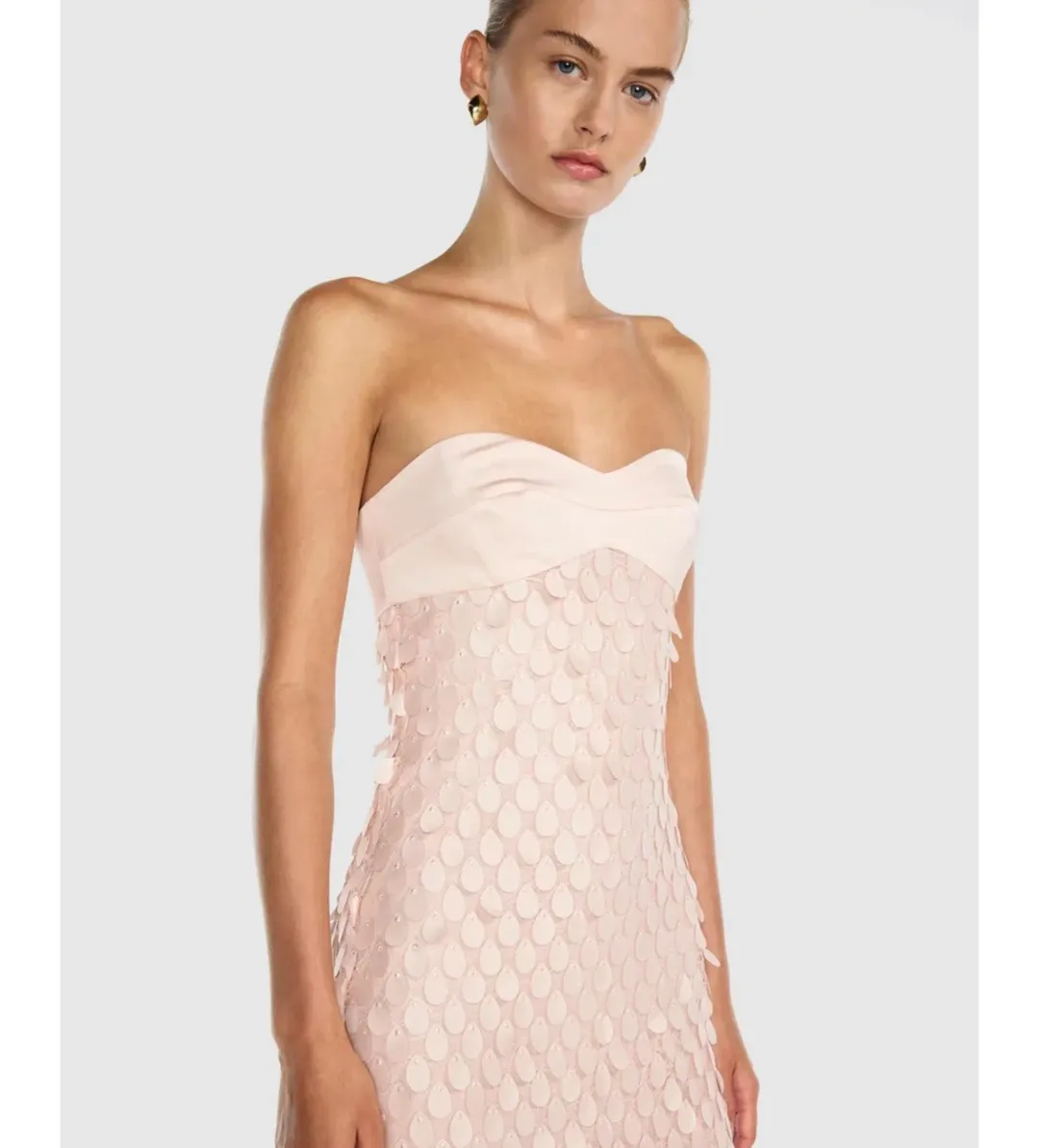 Manning Cartell Supreme Extreme Balconette Maxi Dress Rosewater Size AU 6 for rent on The Volte - main image