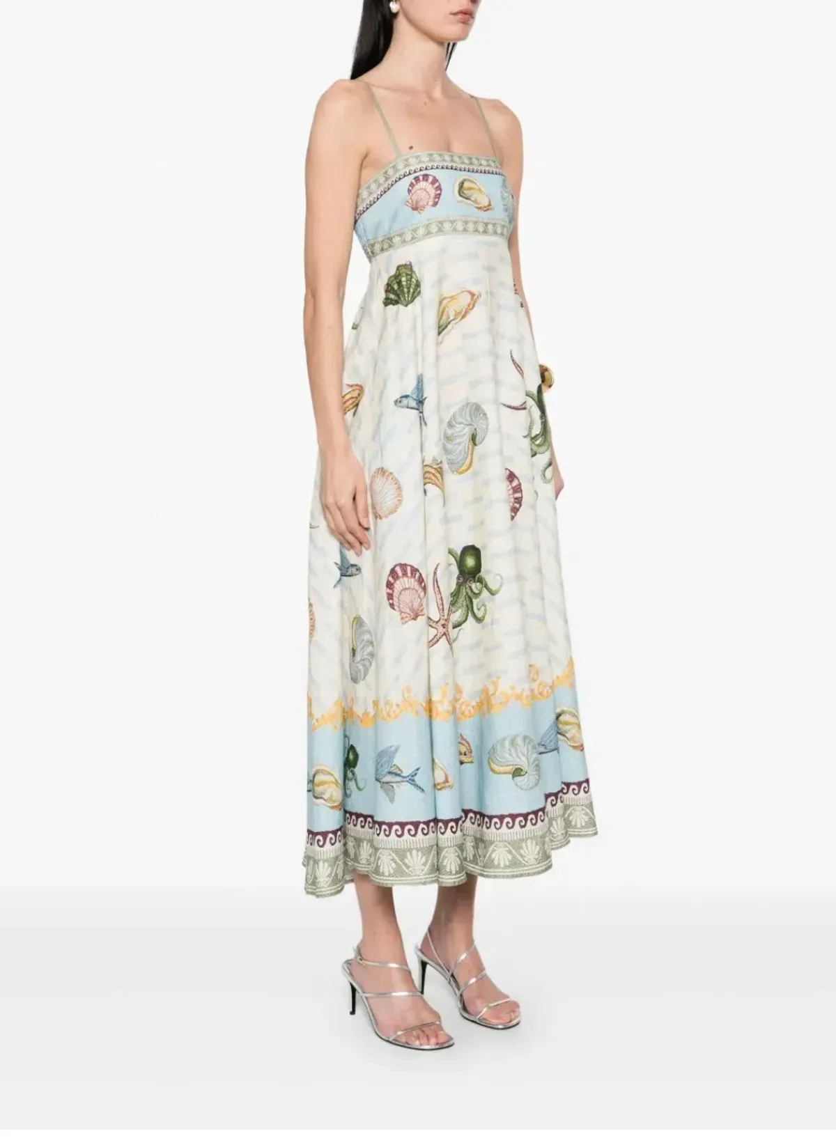 Alemais Bathhouse Sundress Midi Size AU 10 - Image 2