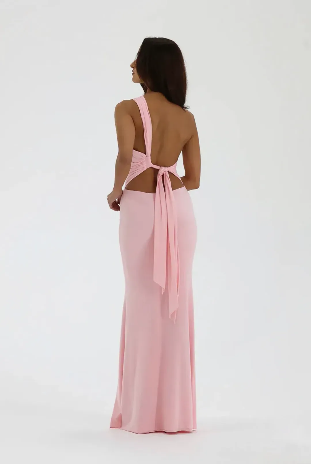 Natalie Rolt Blossom Pink Fabienne Gown Size AU 8 for rent on The Volte - main image