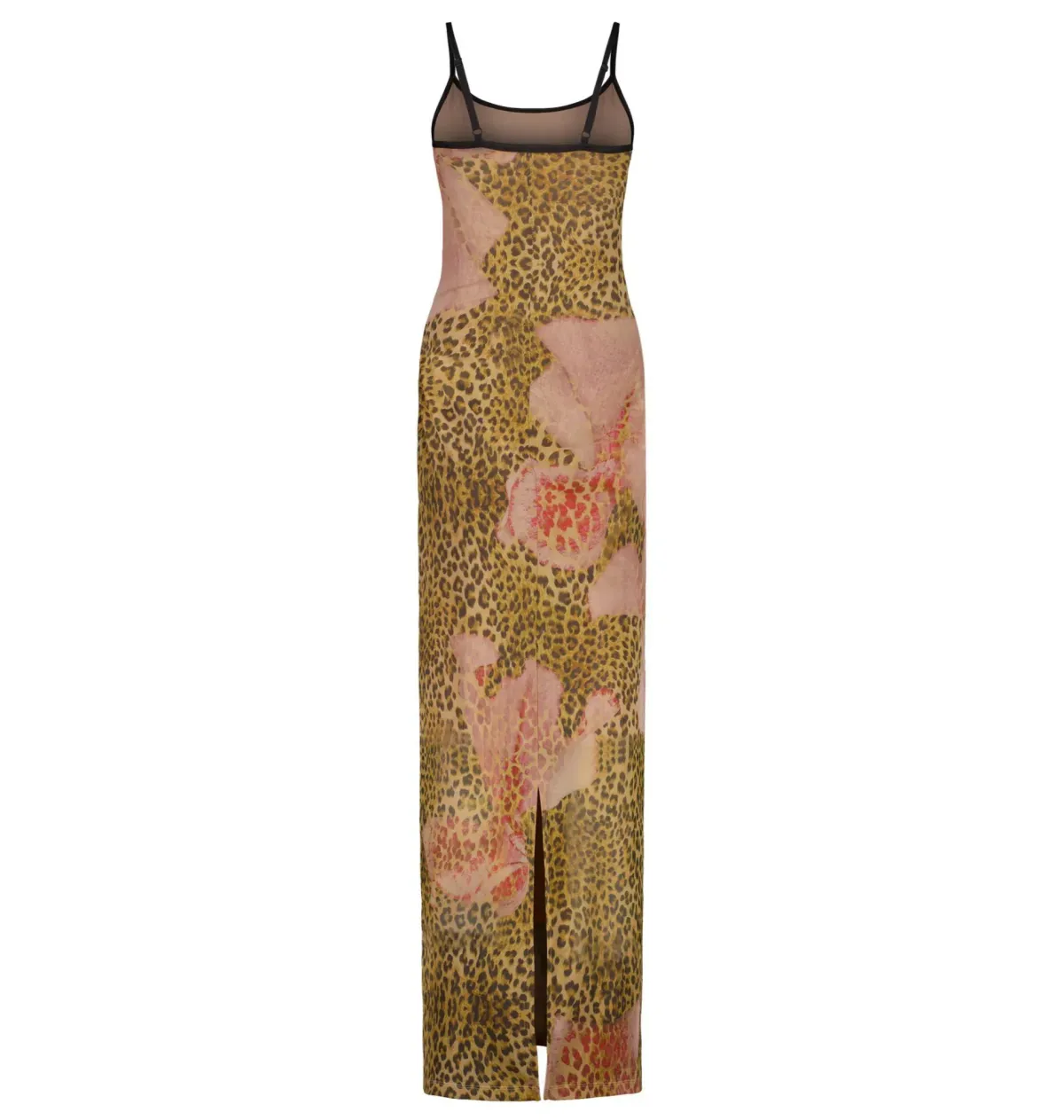 With Harper Lu Slip Dress in Mesh Leopard Size S / AU 8 - Image 7