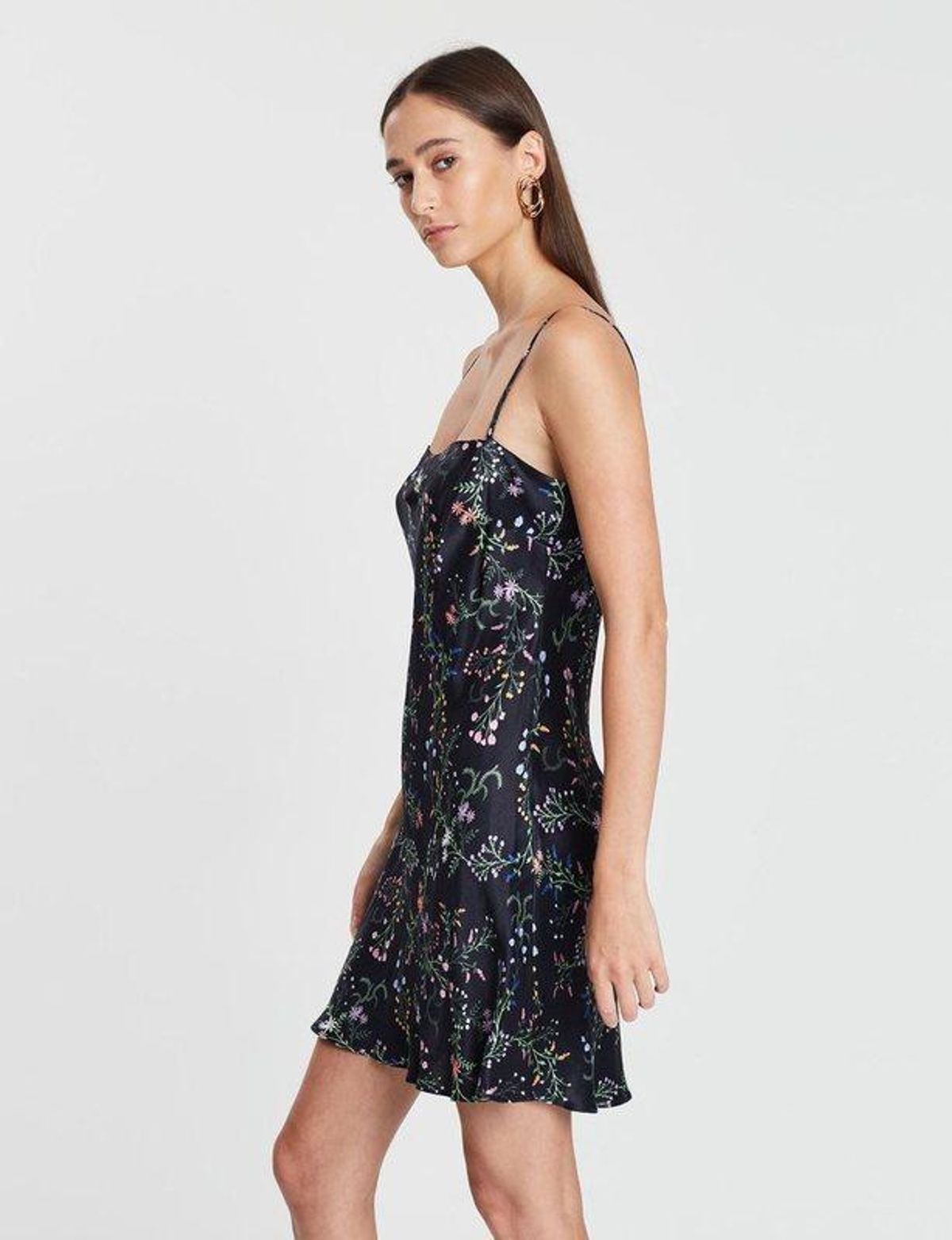 Bec & Bridge Botanica Mini Dress Black Size AU 8 - Image 2