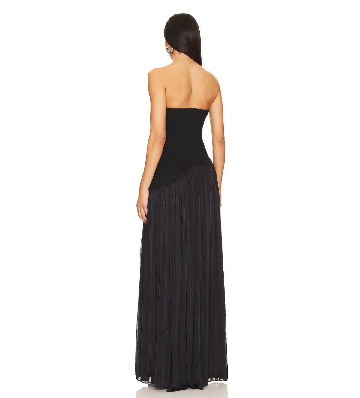 Lovers and Friends Alice Strapless Gown Black Size XXS/AU 4 - Image 3