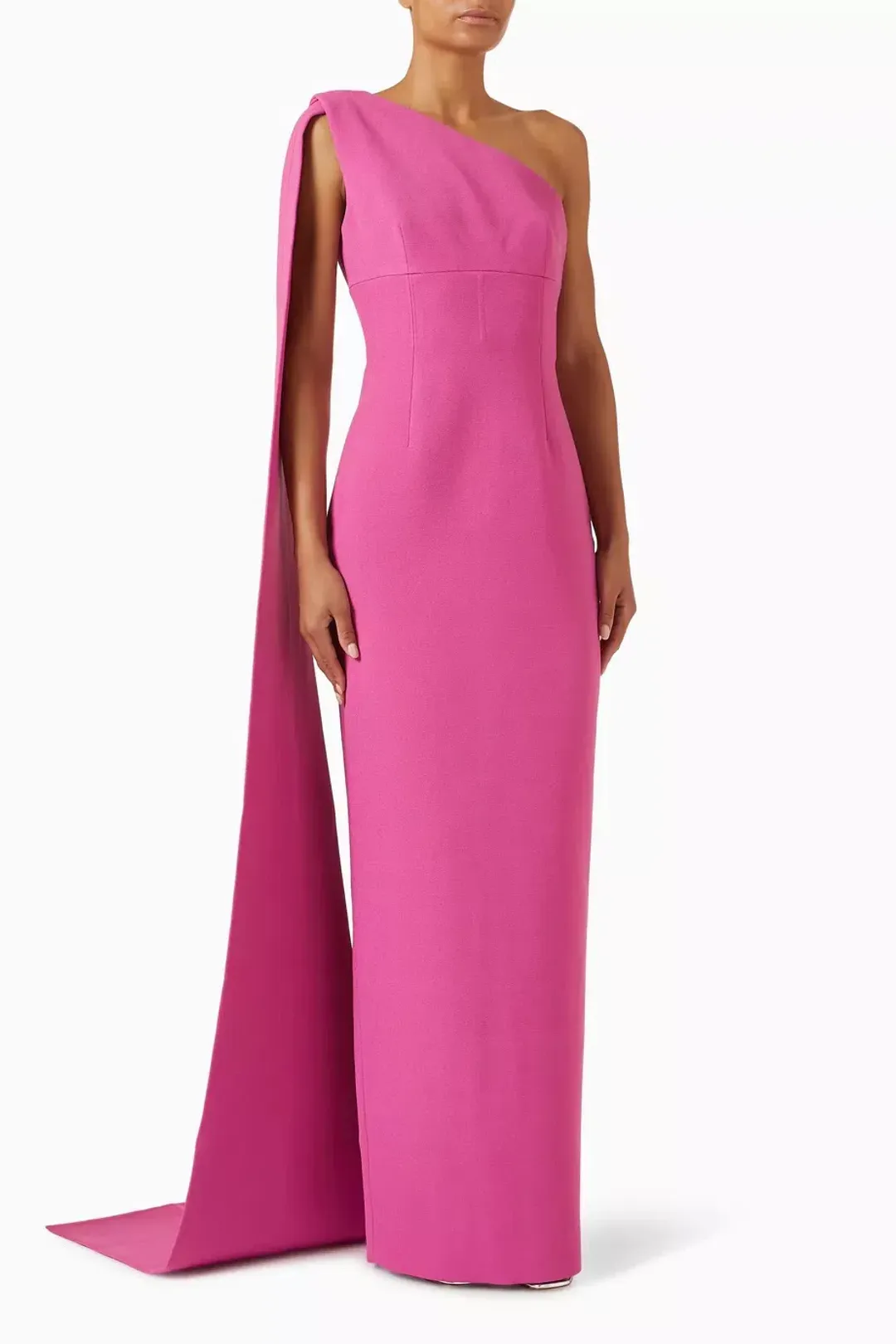 Rachel Gilbert Clara Gown Hot Pink Size AU 12    for rent on The Volte - main image