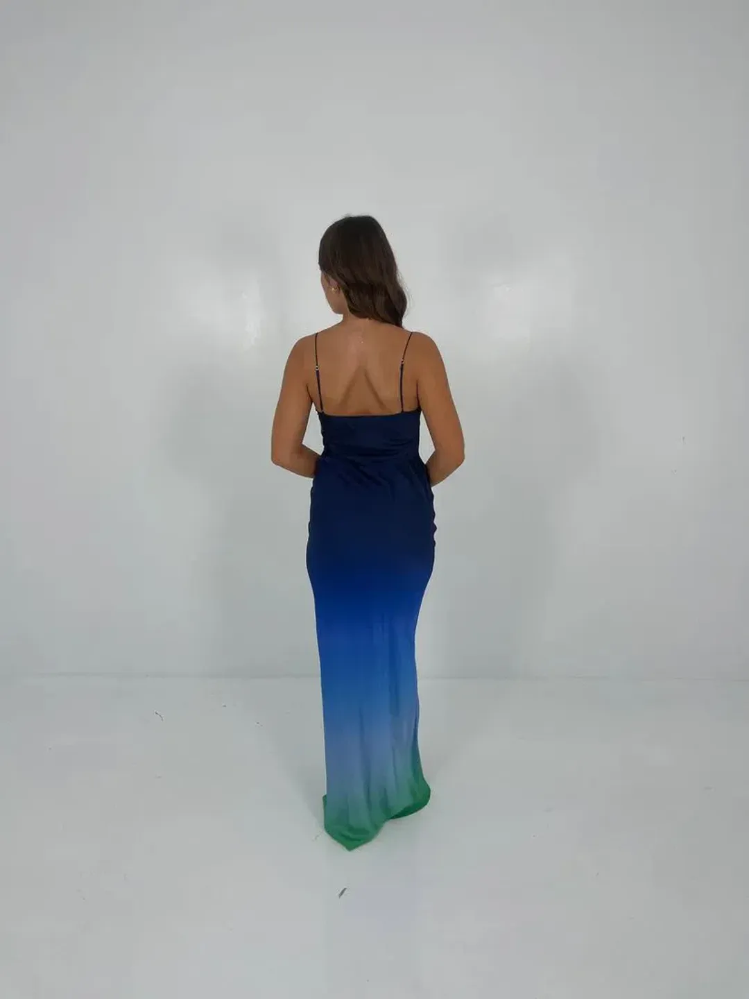 Rat And Boa Beliza Slip Dress in Blue Size XXS / AU4 for rent on The Volte - main image