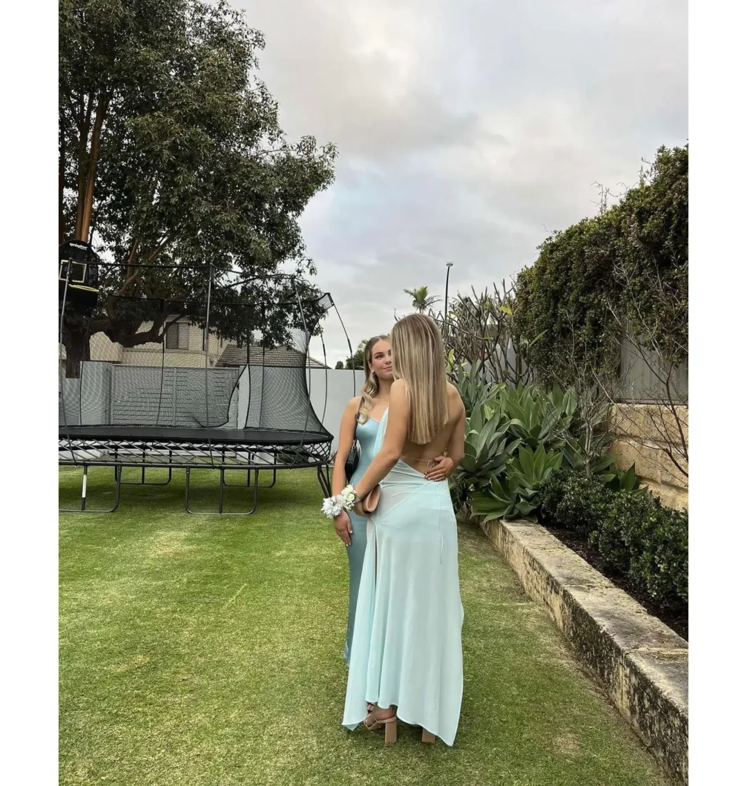 Natalie Rolt Anastasia Maxi Dress Blue Size 0 / AU 6 for rent on The Volte - main image