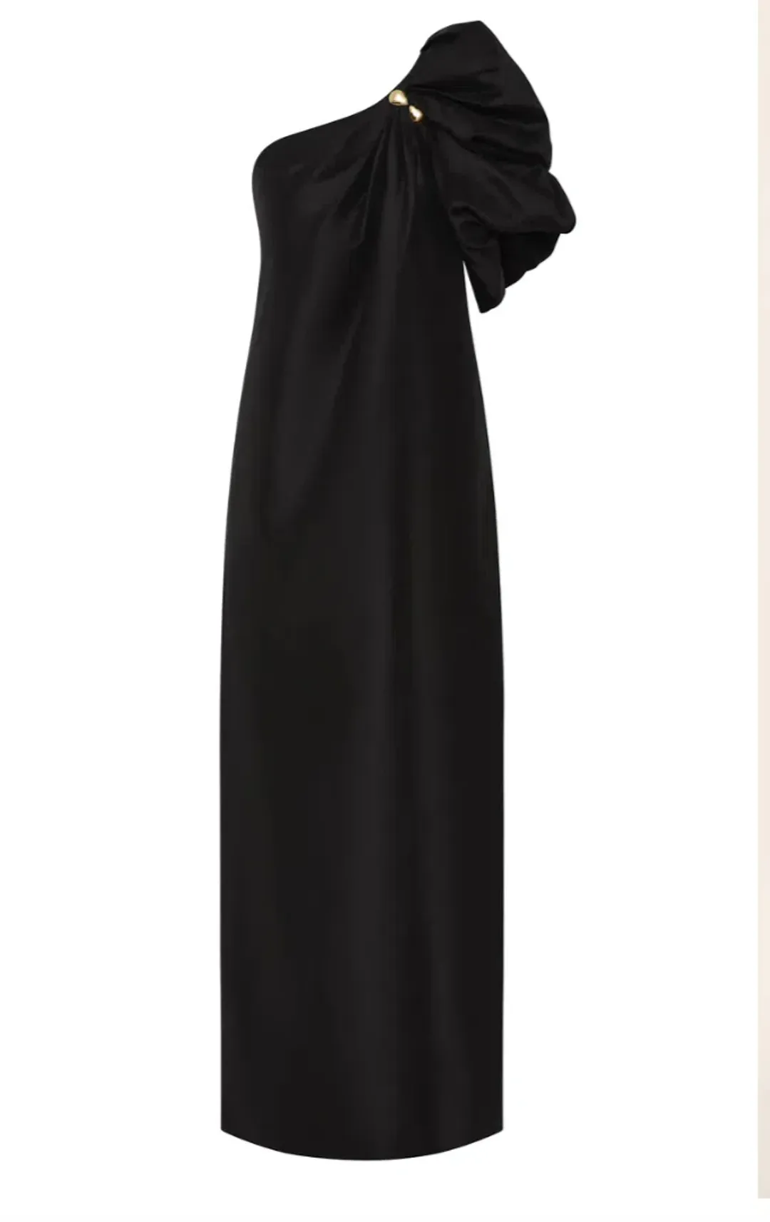 Aje Cira Maxi Dress Black  Size 16 for rent on The Volte - main image
