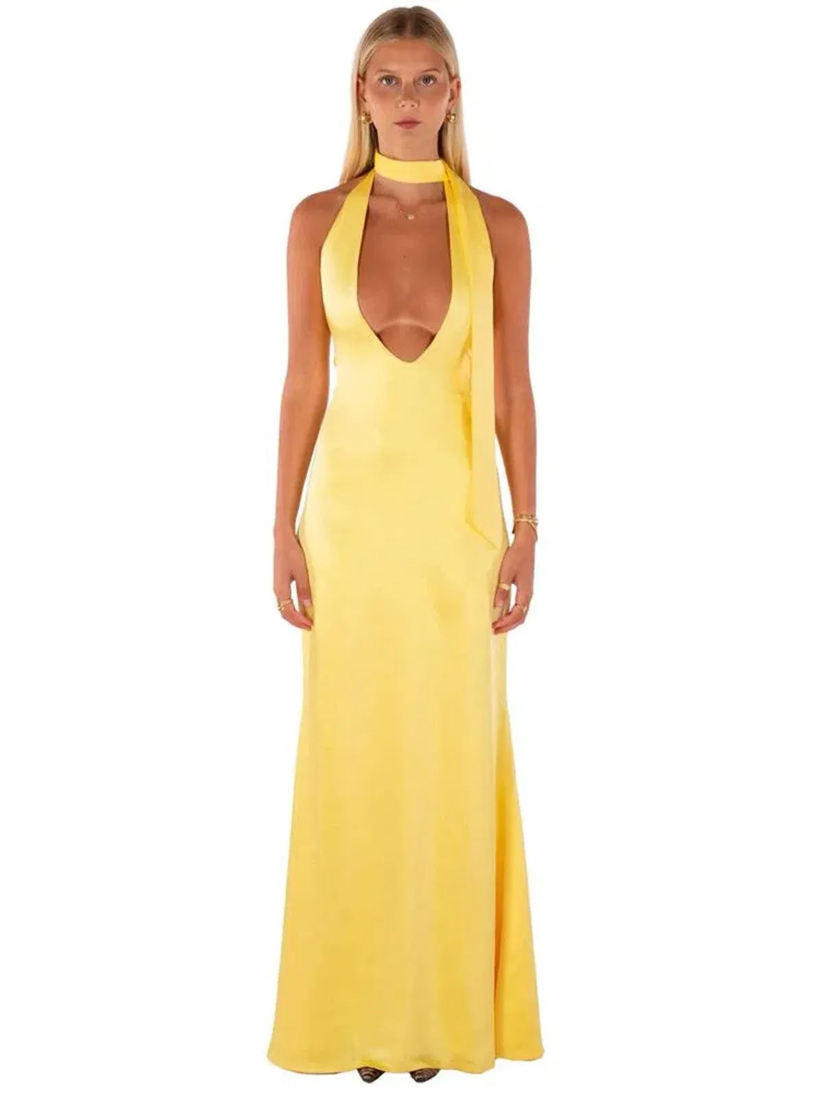 I Am Delilah Margot  Yellow Maxi Size 10 - Image 1
