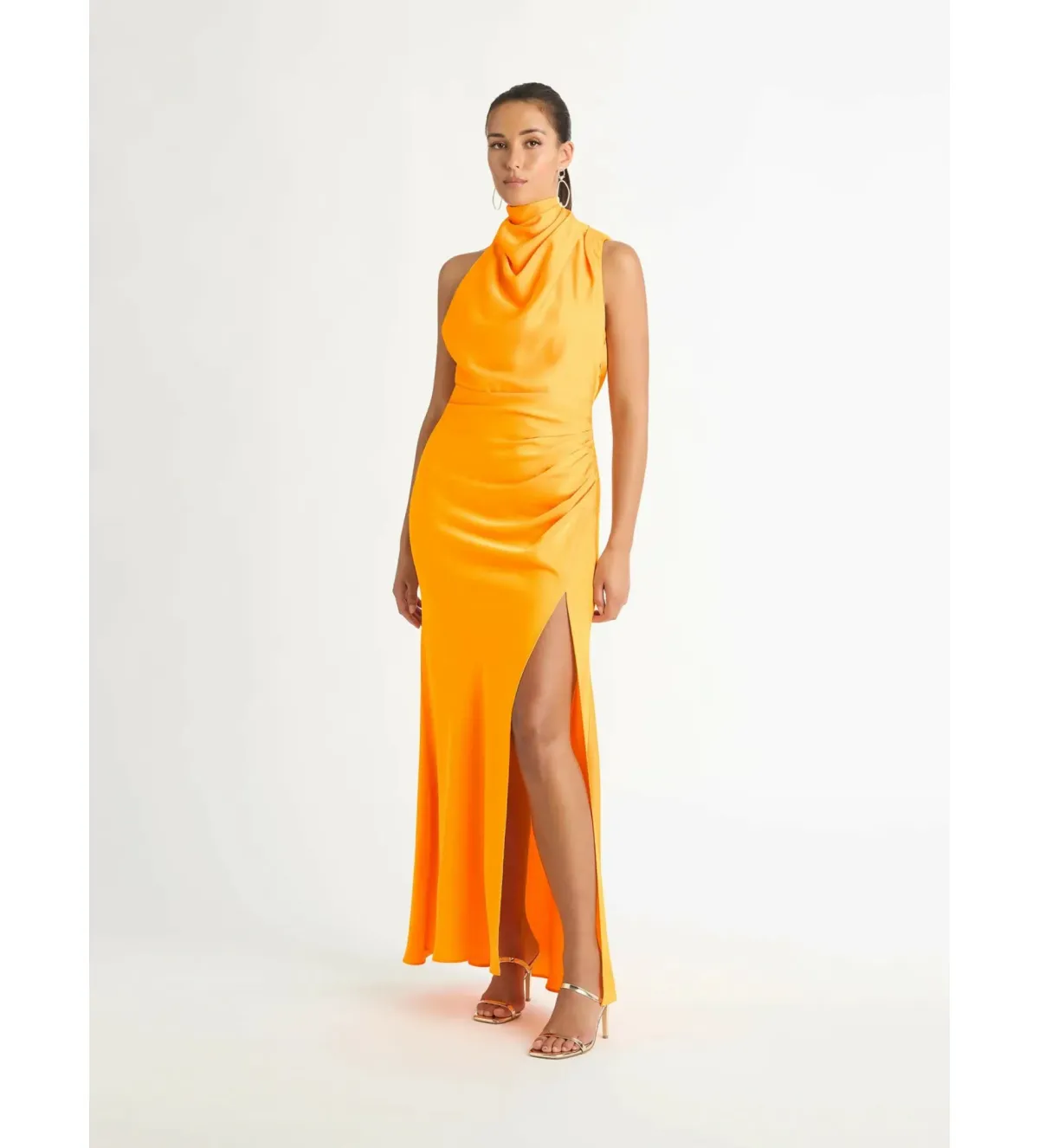 Sheike Venus Maxi Dress in Orange Size 6 - Image 1